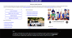 Desktop Screenshot of healthguideusa.org